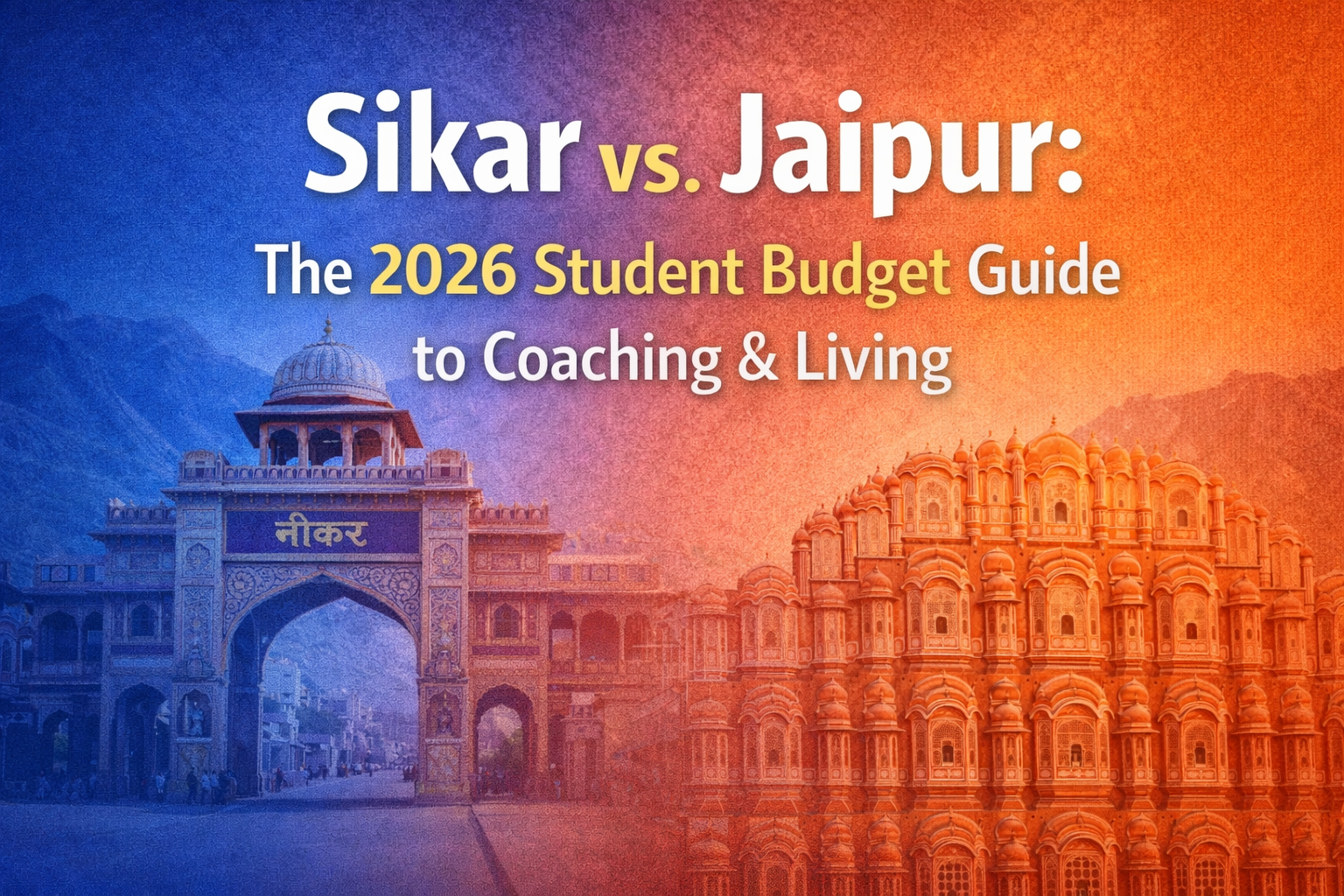 Sikar vs. Jaipur: The 2026 Student Budget Guide to Coaching & Living